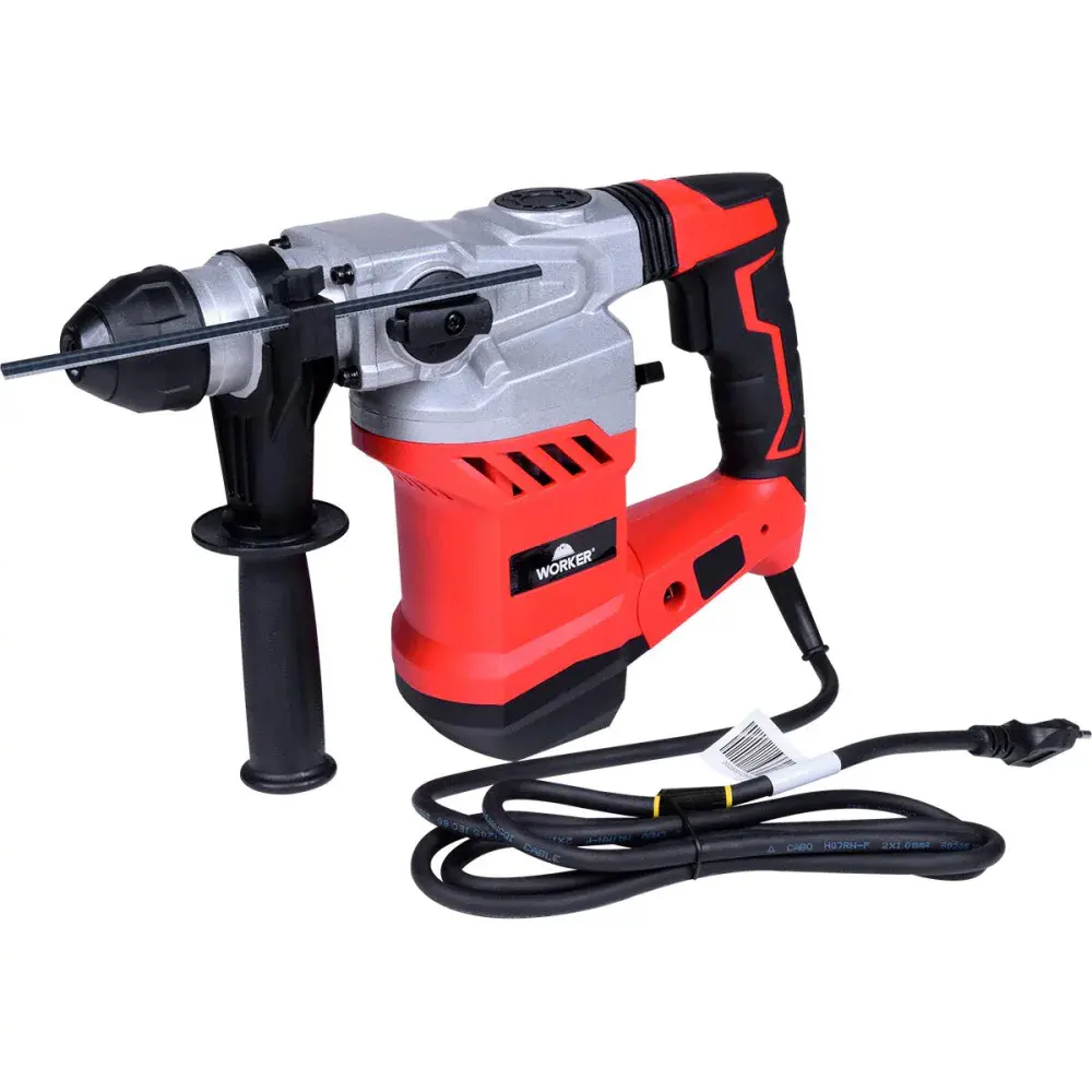 Martelete perfurador rompedor sds plus 1500W 220V Worker — fotografia 3