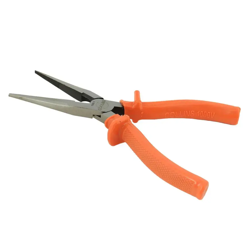 Alicate de bico meia cana longo 7.1/2” Collins — fotografia 10