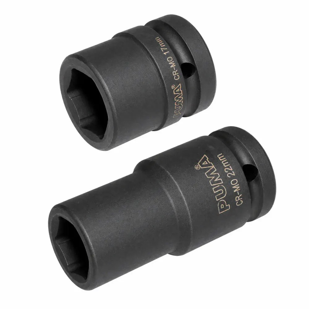 Soquete de impacto D061-19M curto 3/4" Puma — fotografia de referência