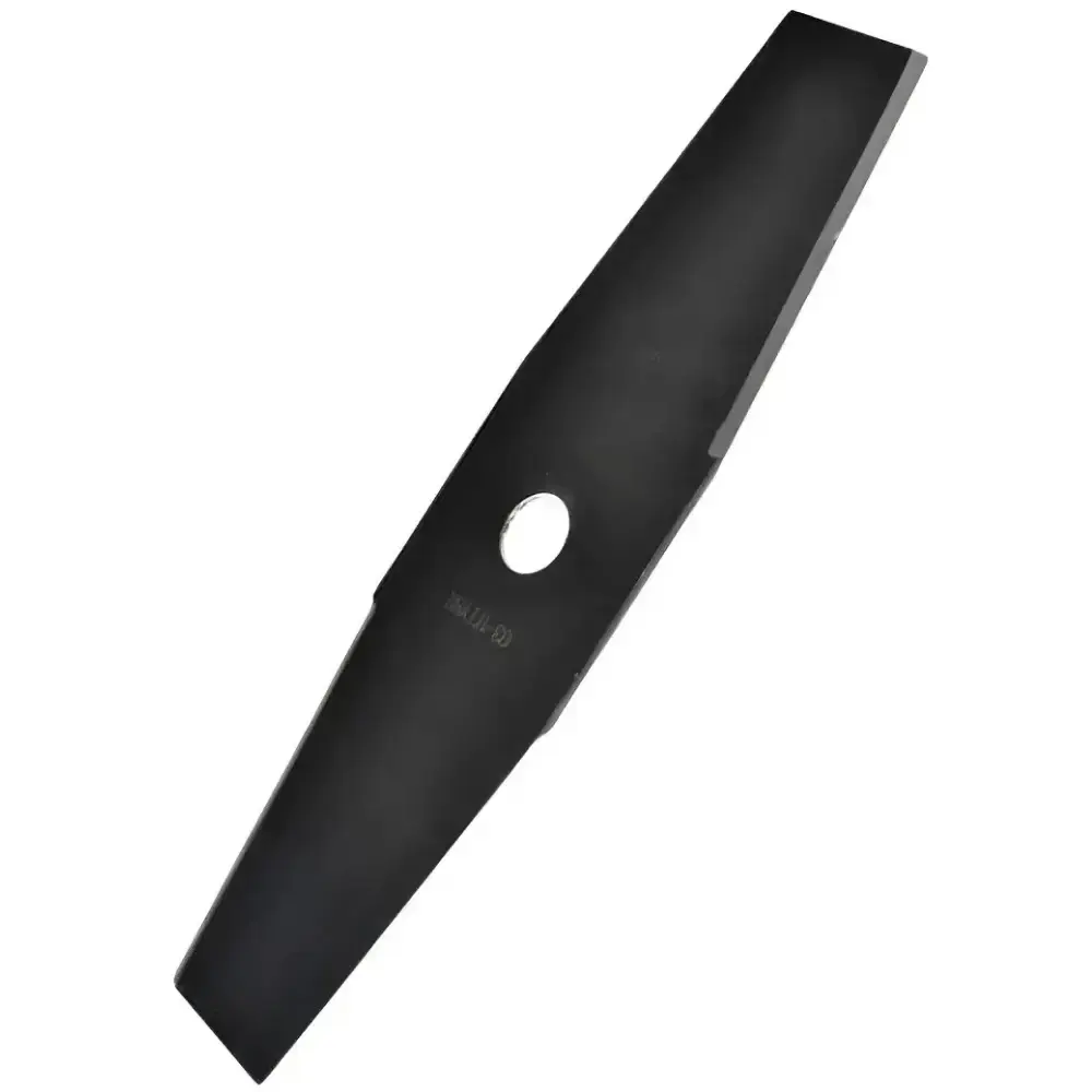 Lamina 2 pontas para roçadeira 350×25,4×2,7MM Toyama — fotografia 4