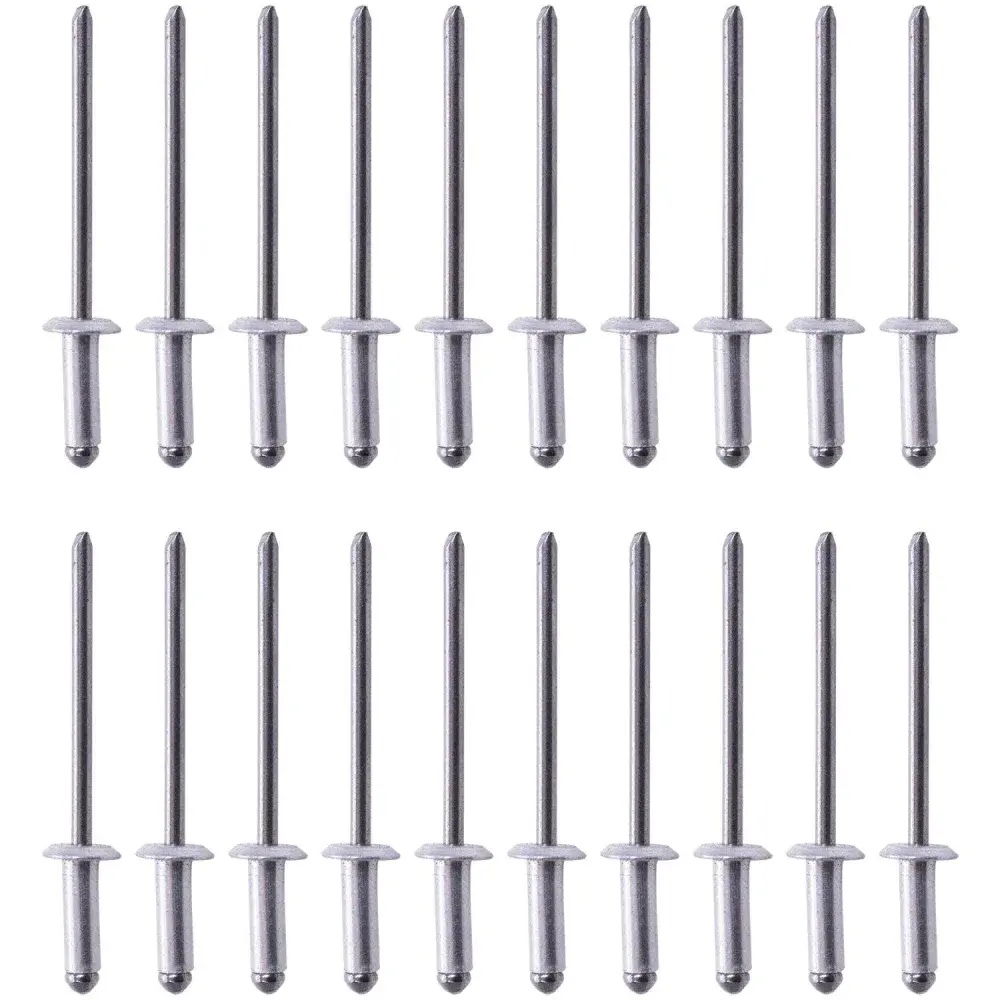 Rebite de alumínio 4MM x 10MM 422100 Worker 20 peç — fotografia de referência