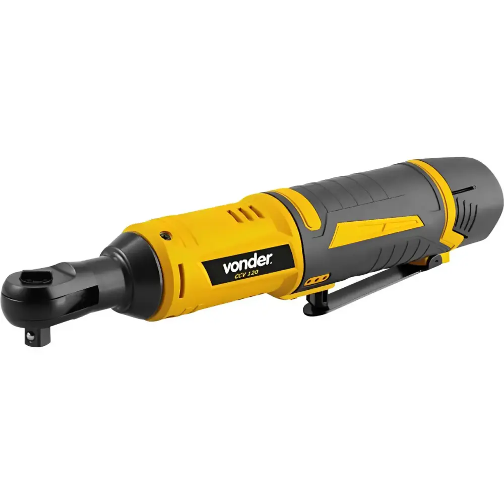 Chave catraca 12V 3/8 POL com bateria e carregador CCV 120 Vonder — fotografia de referência