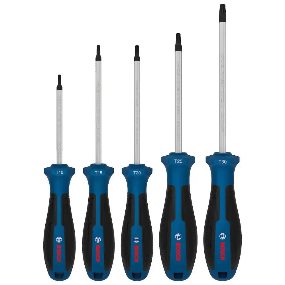 Jogo de chaves TX 75 a 125MM 5 peças bosch Bosch Ferramentas Manuais