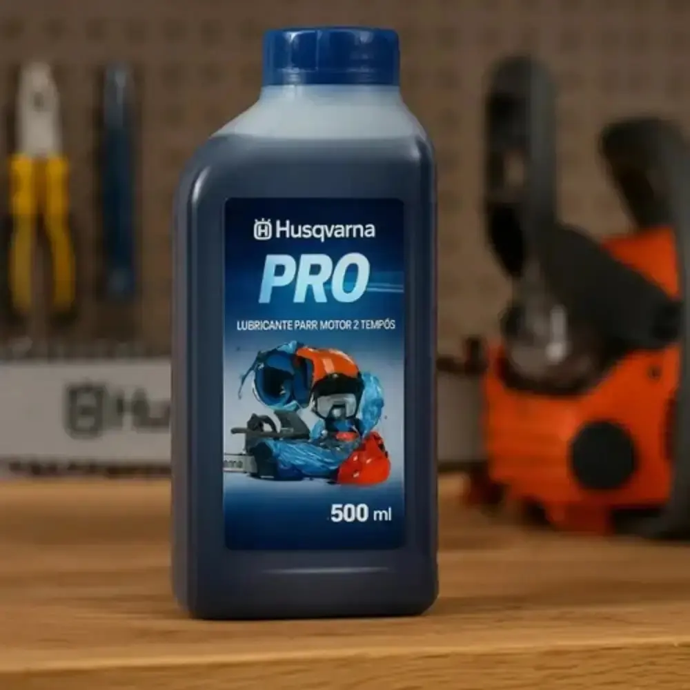 Óleo Lubrificante para motor 2 Tempos 500ml 10 Unidades PRO HUSQVARNA — fotografia 5