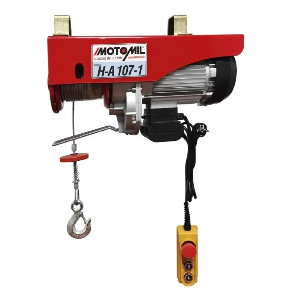 Guincho de coluna elétrico h-a 107-1 220V MotoMil — fotografia de referência