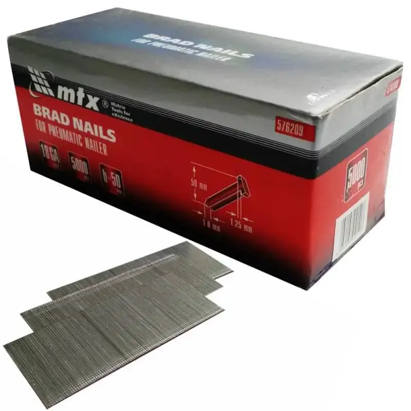 Pinos para Pinador Pneumático F-20. F-25. F-30. F-35. F-40. F-50 Caixa c/ 5.000 Peças Cada MTX — fotografia 7