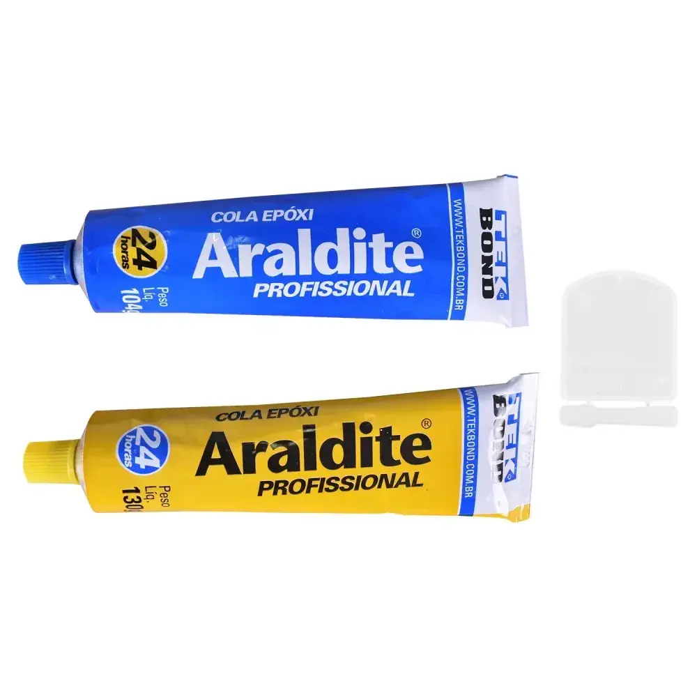Cola epóxi Araldite profissional em bisnaga 234G Araldite — fotografia 6