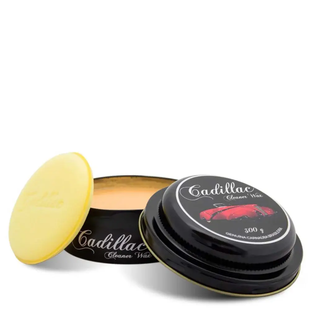 Cera automotiva cleaner wax com aplicador 300G Cadillac — fotografia de referência