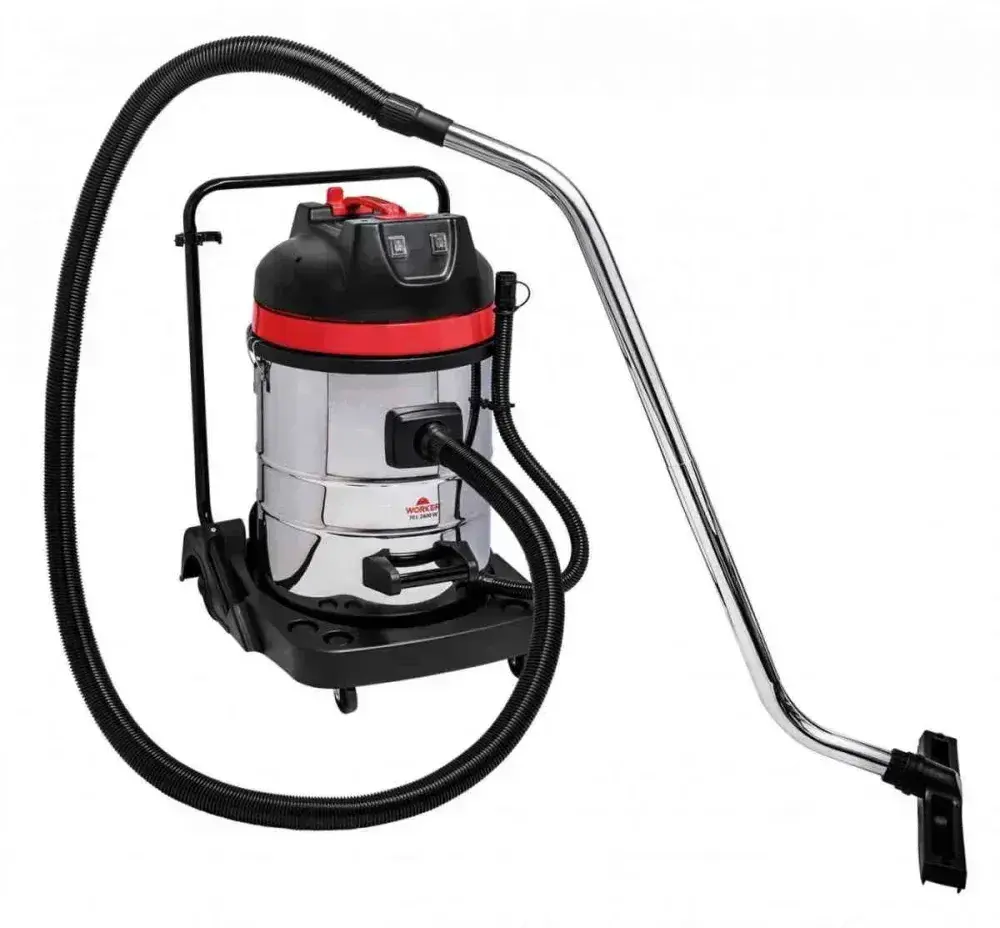 Aspirador de pó e líquidos 2 motores 70L 2400W 220V Worker