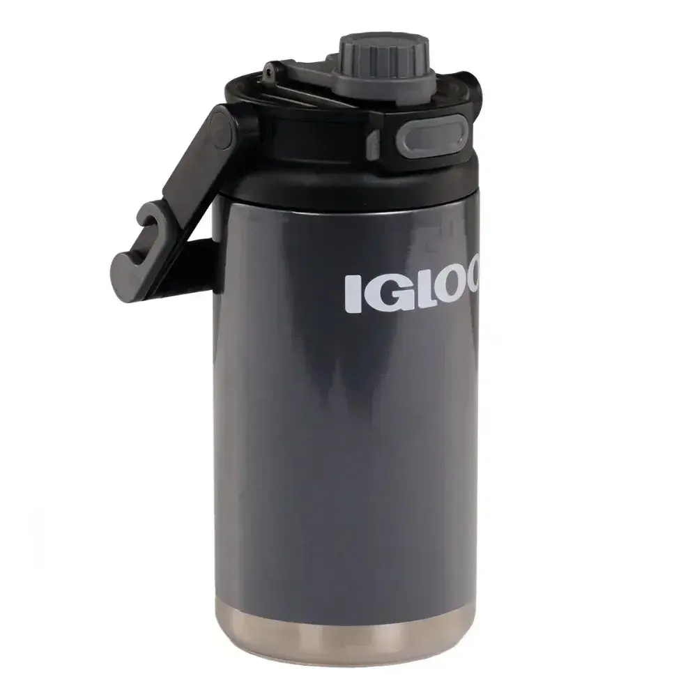 Garrafa sport aço inox 1,59L carbonita Igloo — fotografia 5