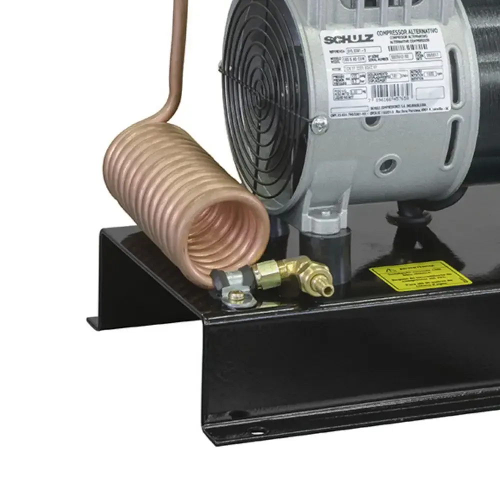 Compressor ar direto 1HP para poço artesiano silencioso sem óleo CSD5/AD Schulz 220 V — fotografia 4