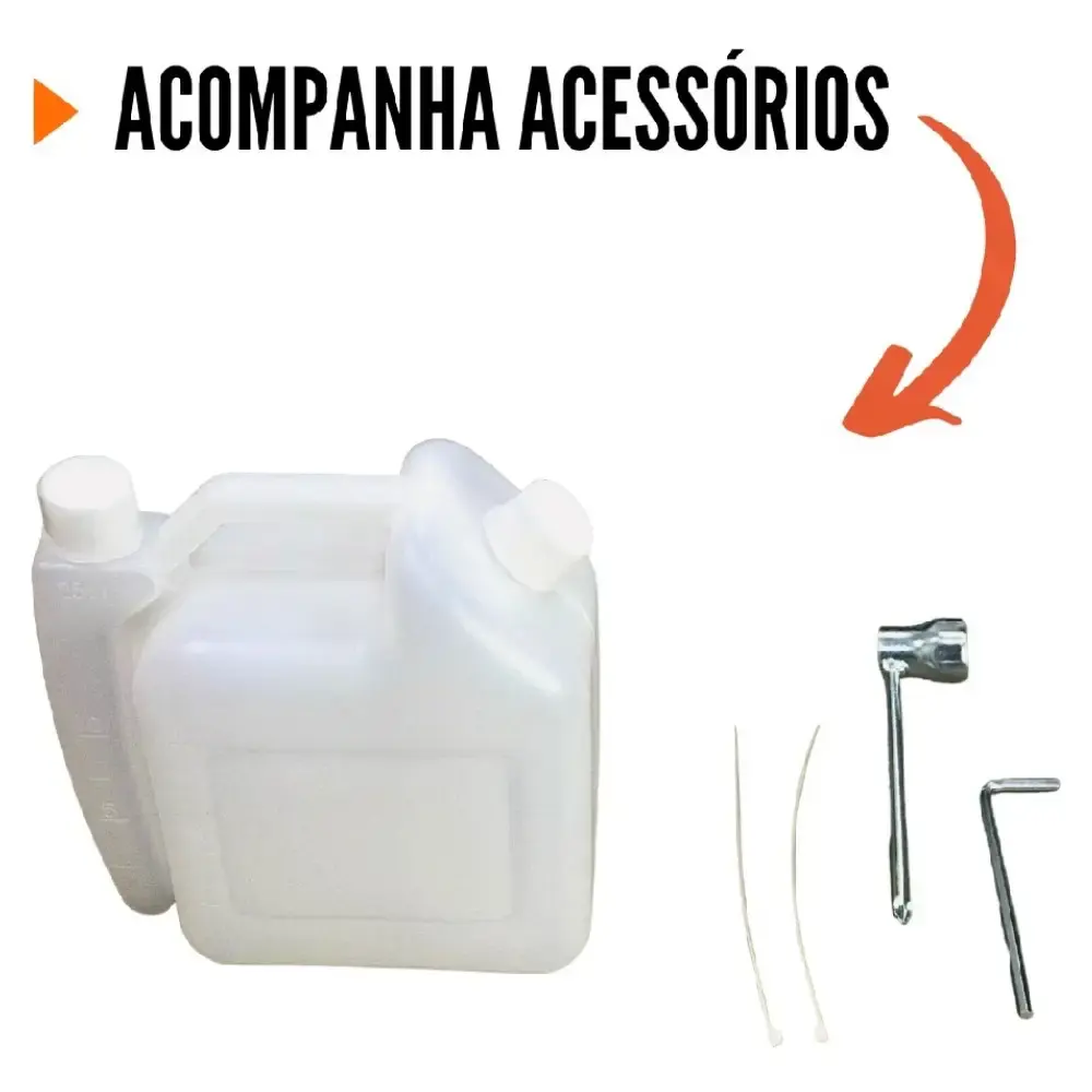 Soprador de folhas à gasolina 26CC EVSFG2T26 Evald — fotografia 4