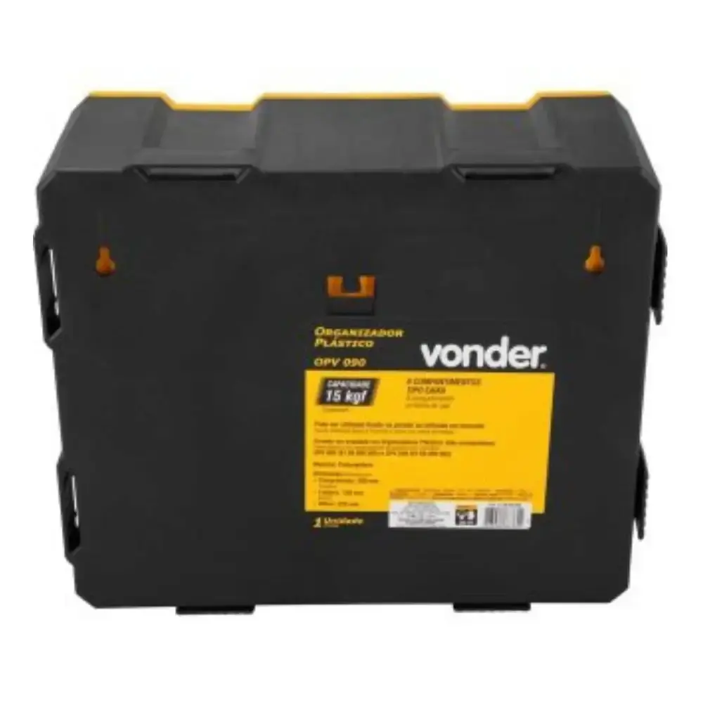 Organizador plástico para ferramentas OPV 090 Vonder — fotografia 4
