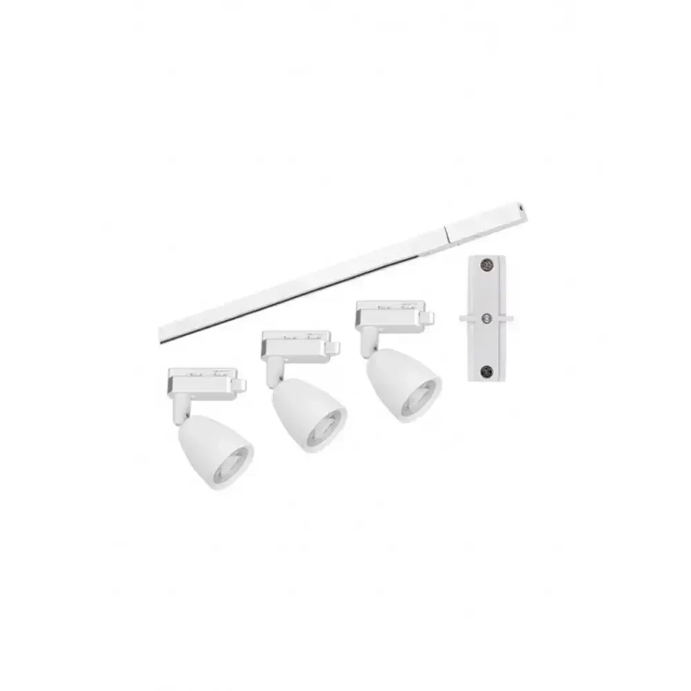 Kit trilho led MR16 3X6W 6500K branco biv Taschibra — fotografia 2