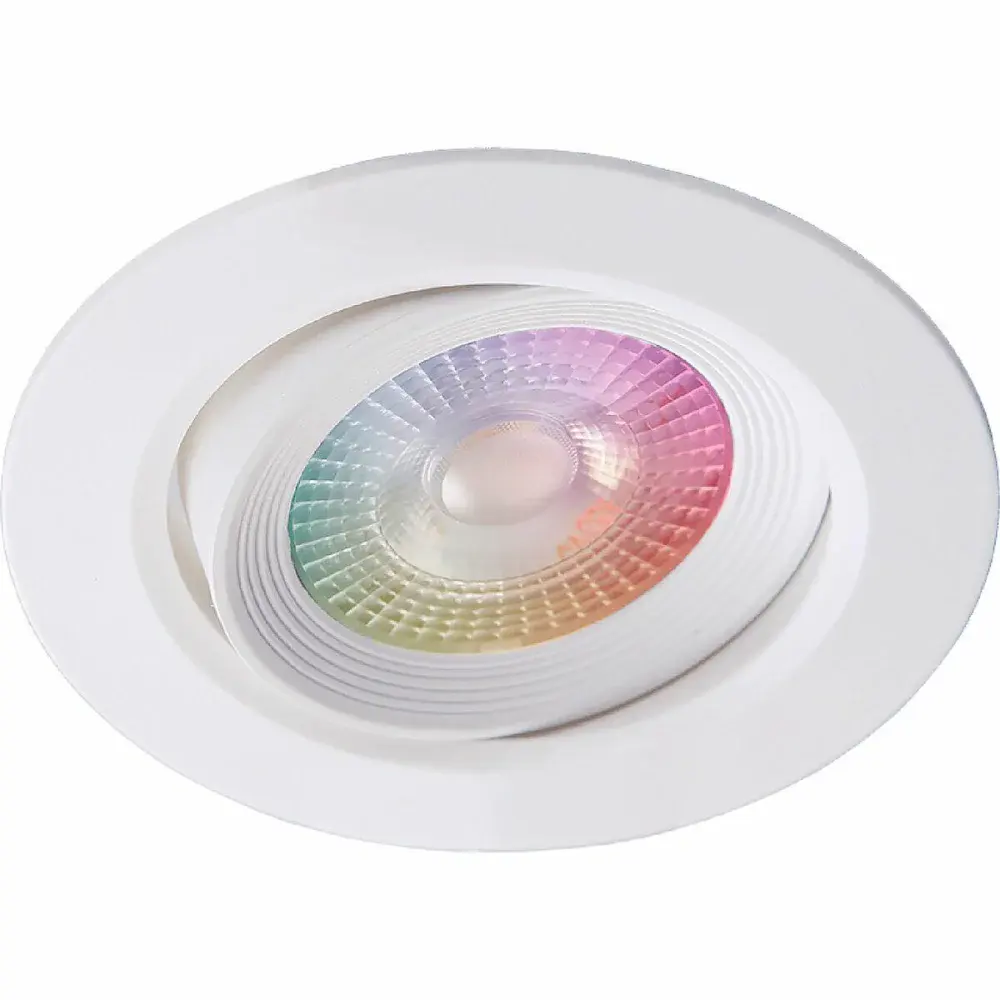 Spot smart led 350 lm 5W redondo de embutir da Tramontina — fotografia de referência