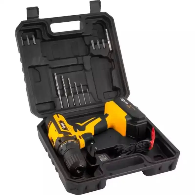 Furadeira Parafusadeira 12V BIVOLT PFV 012 c/ 2 Baterias e Kit de Brocas e Bits VONDER — fotografia 4