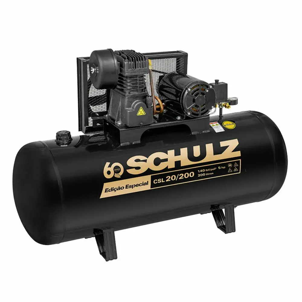 Compressor pistão csl 20/200 220V/380V Schulz