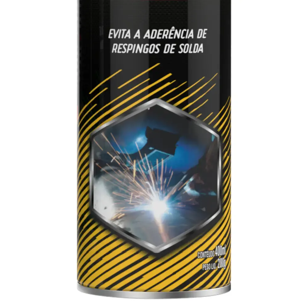 Anti Respingo Spray p/ Solda SEM Silicone 400ml AE03000010 12 unidades Mundial Prime — fotografia 5