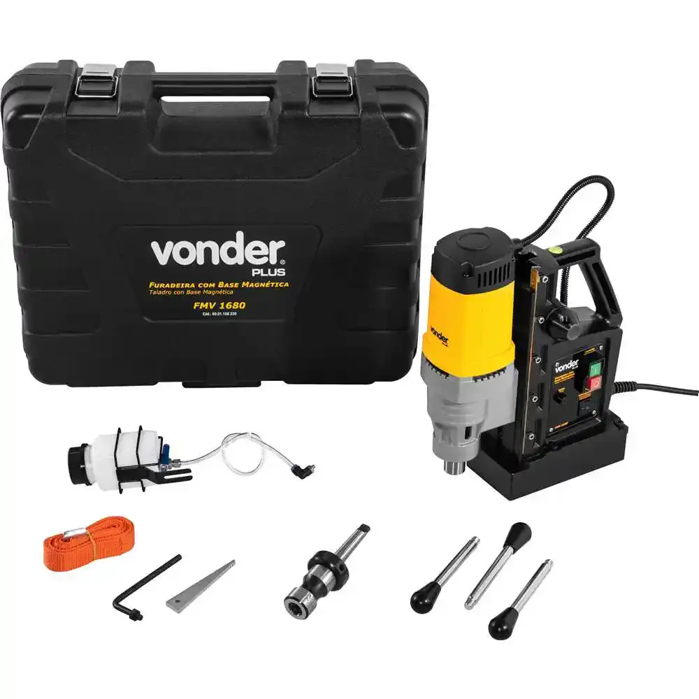 Furadeira com base magnética FMV1680 Vonder 220 V — fotografia 9