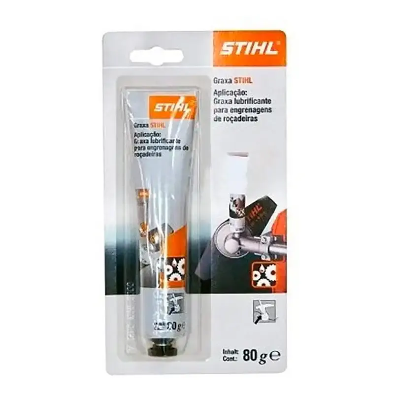 Tubo de graxa 80G para roçadeiras 07811201028 Stihl — fotografia 3