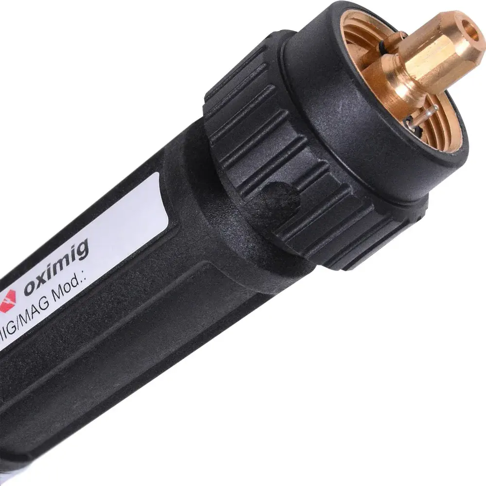 Tocha mig 180 ampéres 0,8 e 1,0MM plus 15 XW155 Oximig - 5 metros — fotografia 3