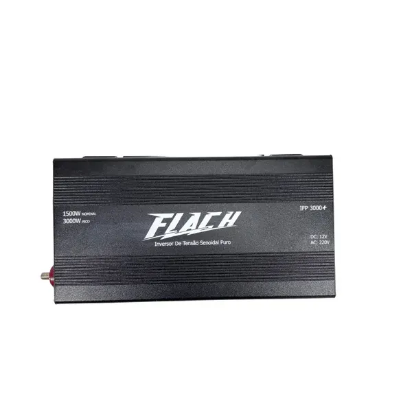 Inversor de tensão IFP3000-1 senoidal puro 12V/220V - Flach