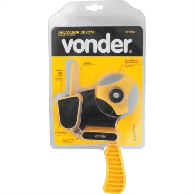 Aplicador de fita para embalagem e empacotamento 50 MM Vonder — fotografia 4