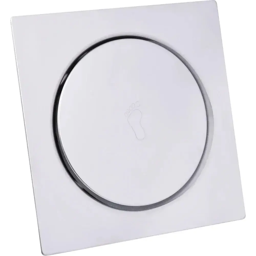 Ralo click quadrado em aço inox 9,5X9,5CM Liege — fotografia 7