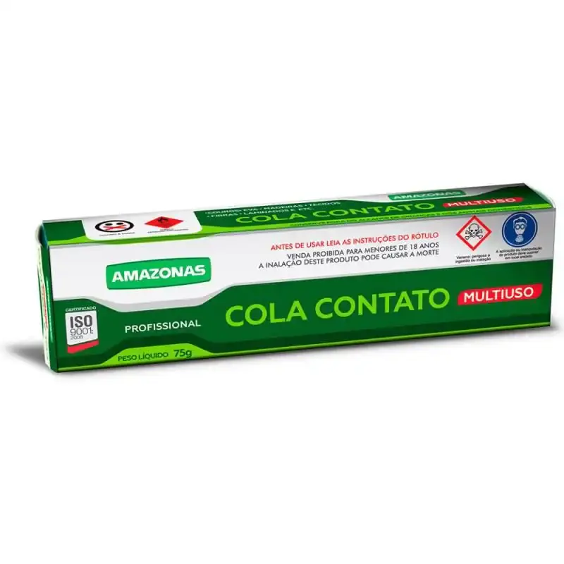 Cola contato bisnaga 75 GR multiuso Amazonas