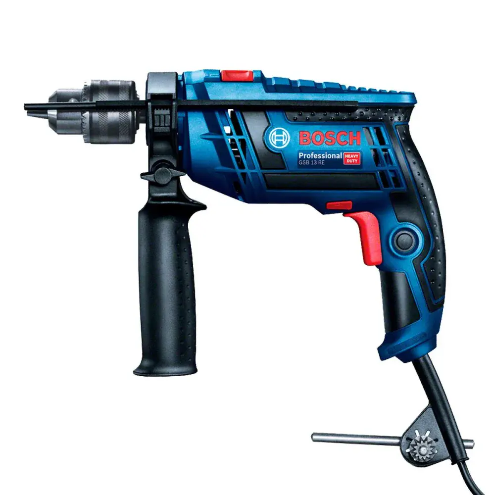 Furadeira de impacto reversível gsb 13 re 750W Bosch — fotografia 4