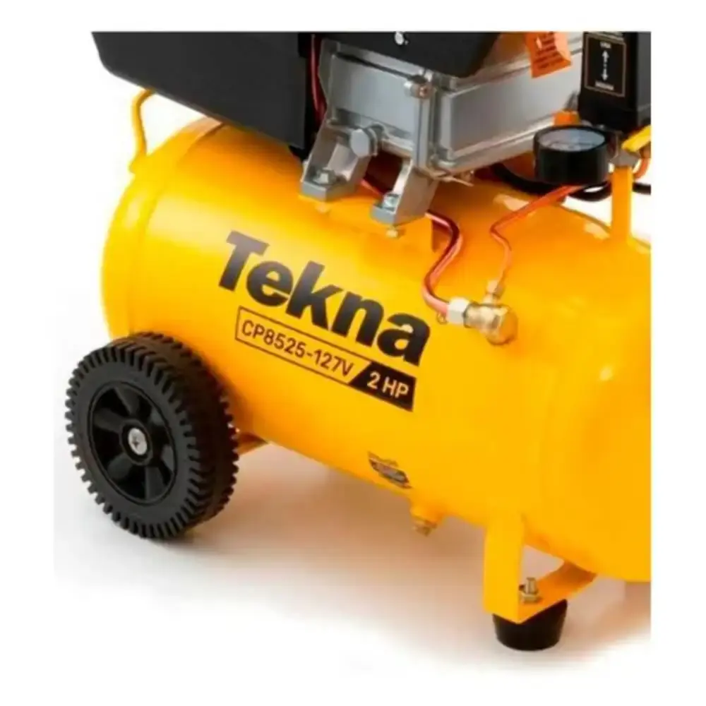 Compressor portátil 5.3 pes CPS6022/20L silencioso isento de óleo 1012011 Tekna 110V — fotografia 3