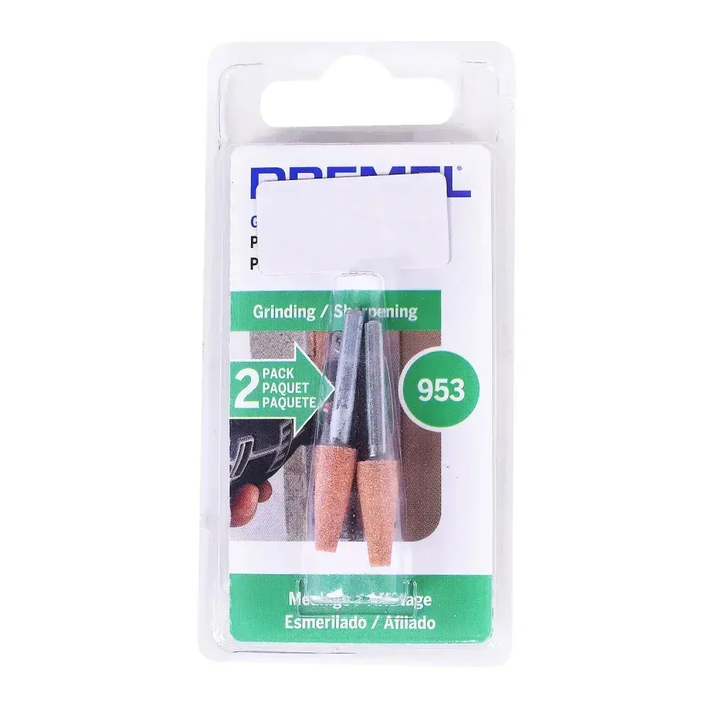 Ponta cônica de óxido de alumínio 1/4 953 Dremel - 2 peç — fotografia 10