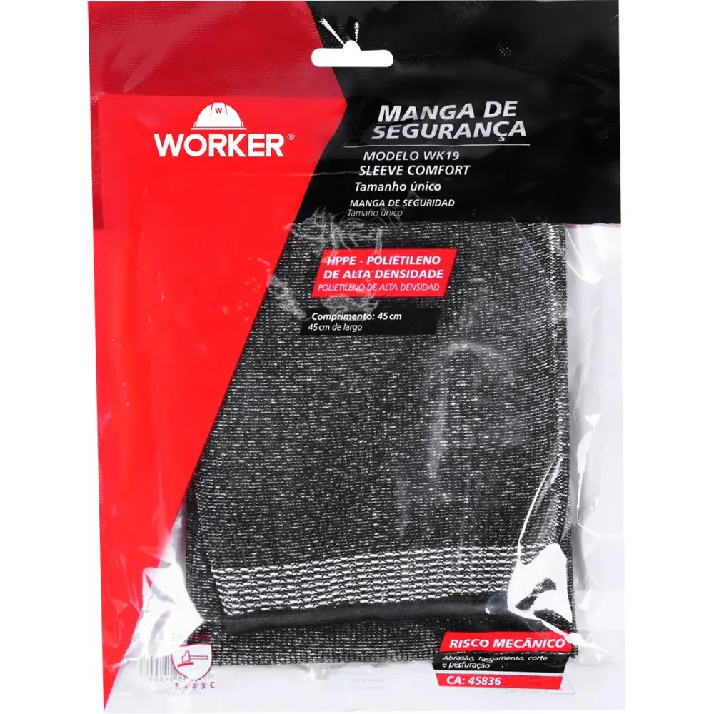 Manga de proteção hppe 45CM punho Worker — fotografia 4