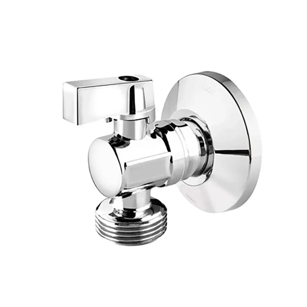 Torneira esfera para máquina de lavar 1/2 a 3/4 cromada Docol