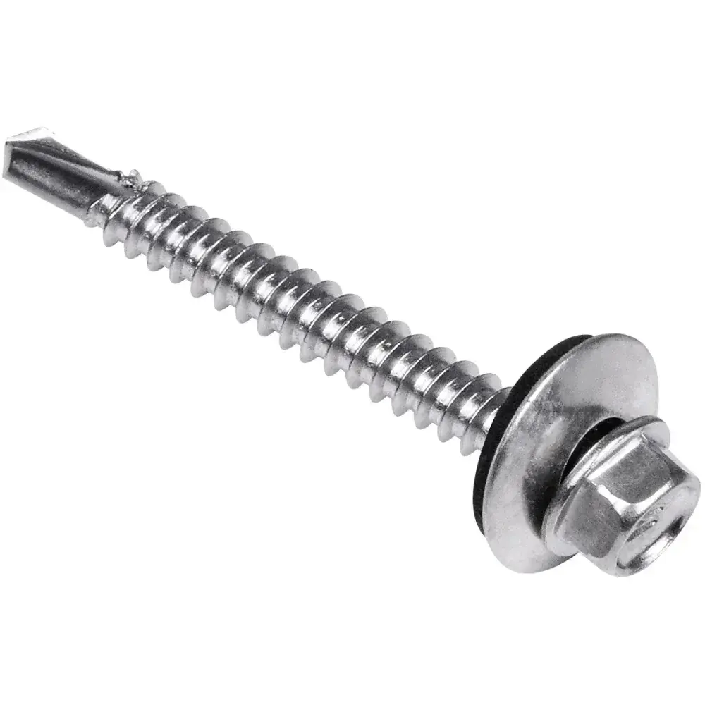 Parafuso ponta broca cs inox 5,5MM x 2 200 peç Worker — fotografia 4