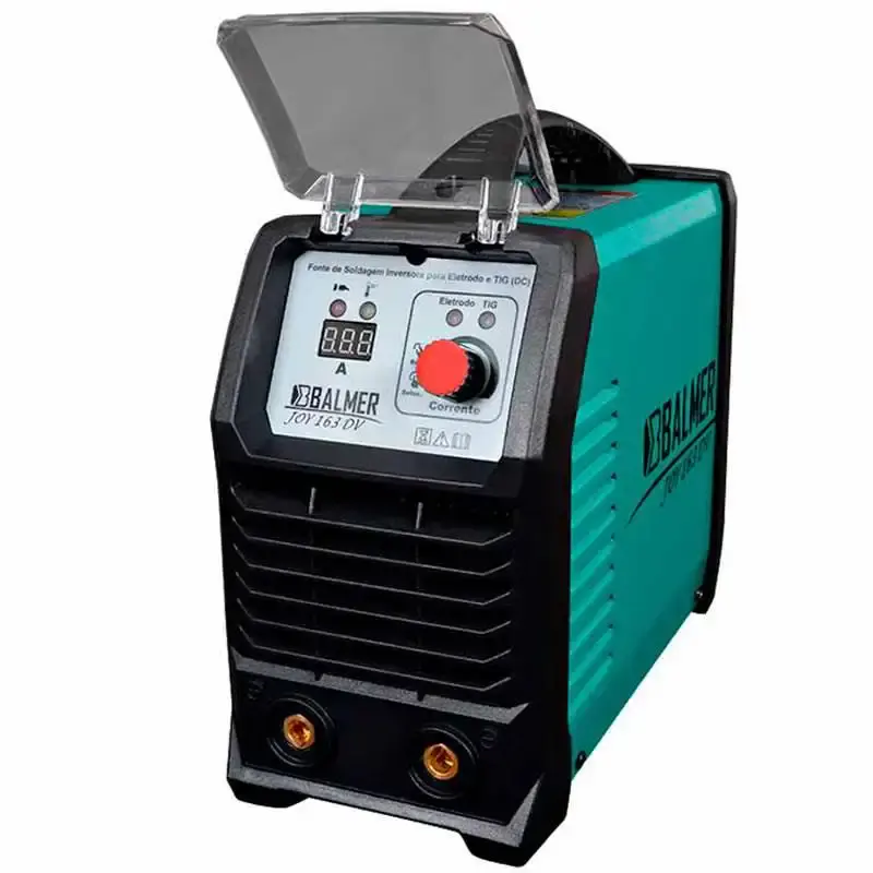 Máquina de solda inversora TIG e MMA joy 163 DV 160A bivolt Balmer — fotografia de referência