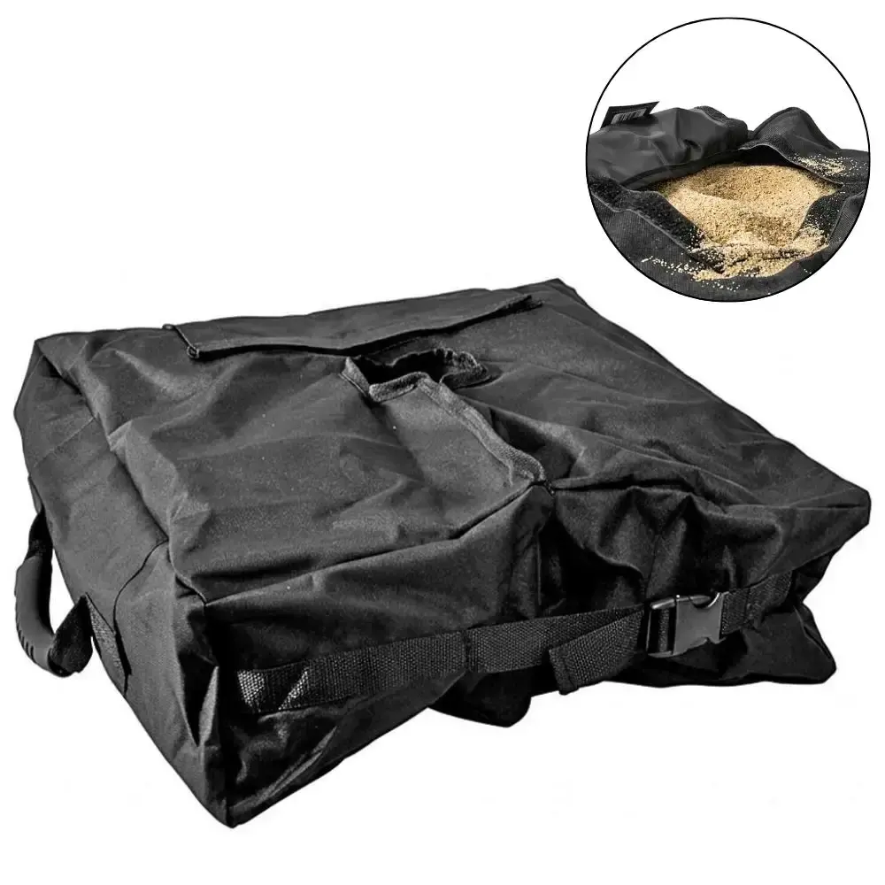 Base para ombrellone 35KG bolsa quadrada para areia 46X46X15CM casa LYS — fotografia de referência