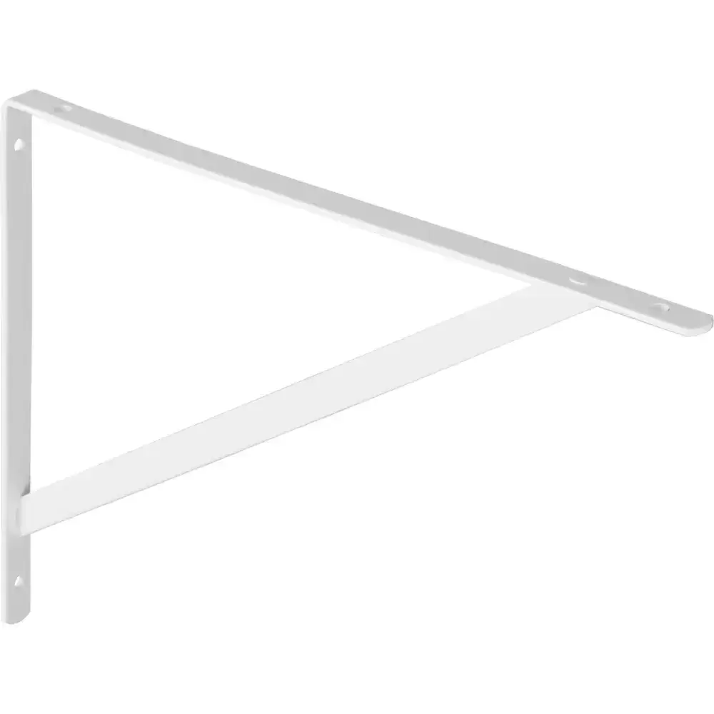 Suporte mão francesa Prat-k utilidades branco 28CM — fotografia 2