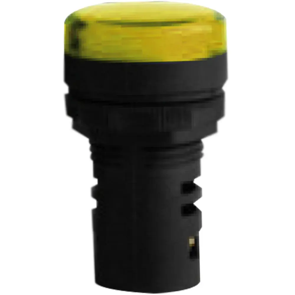 Sinalizador led ND16-22DS/2 48V amarelo Chint — fotografia de referência