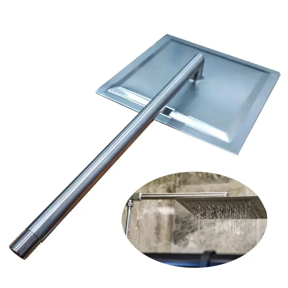 Ducha inox quadrada 25X25 CM Evald — fotografia de referência