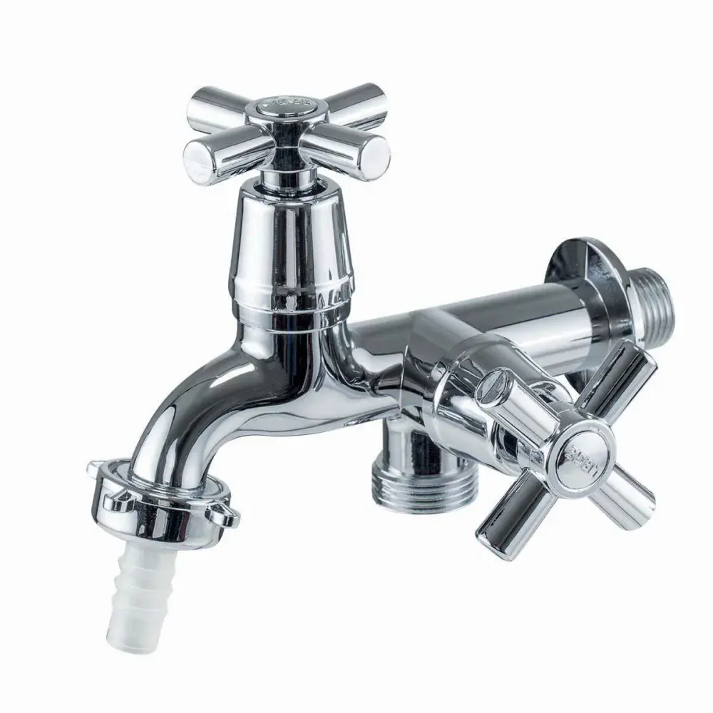Torneira máquina lavar 1/4 abs cromada C66 Liege — fotografia de referência