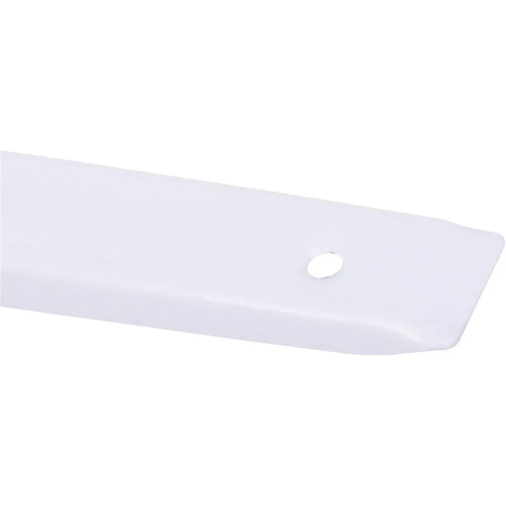 Cantoneira reforçada em aço 8”X 10” 1,4MM branca Kala — fotografia 4