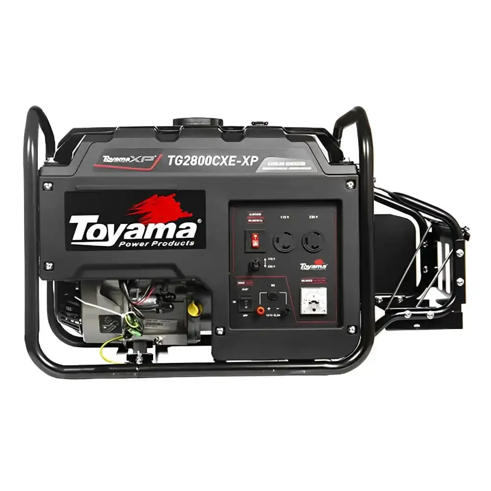Gerador energia gasolina 2,5KVA TG2800CXEXP bivolt AVR Toyama — fotografia 2