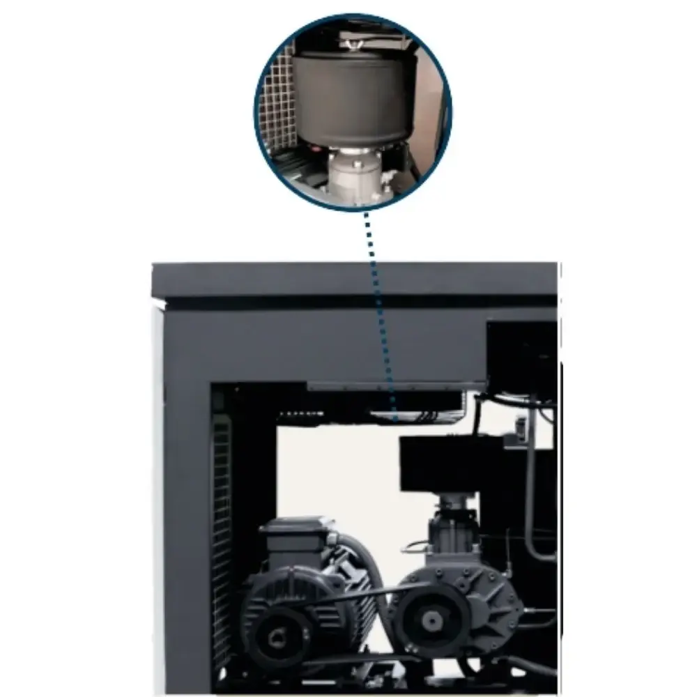 Compressor de parafuso platinum 50HP 12BAR 380V TB50 techto — fotografia 3