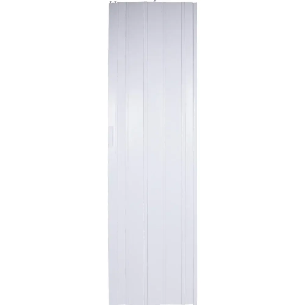Porta sanfonada pvc 2,10M x 60CM branca Kala — fotografia de referência