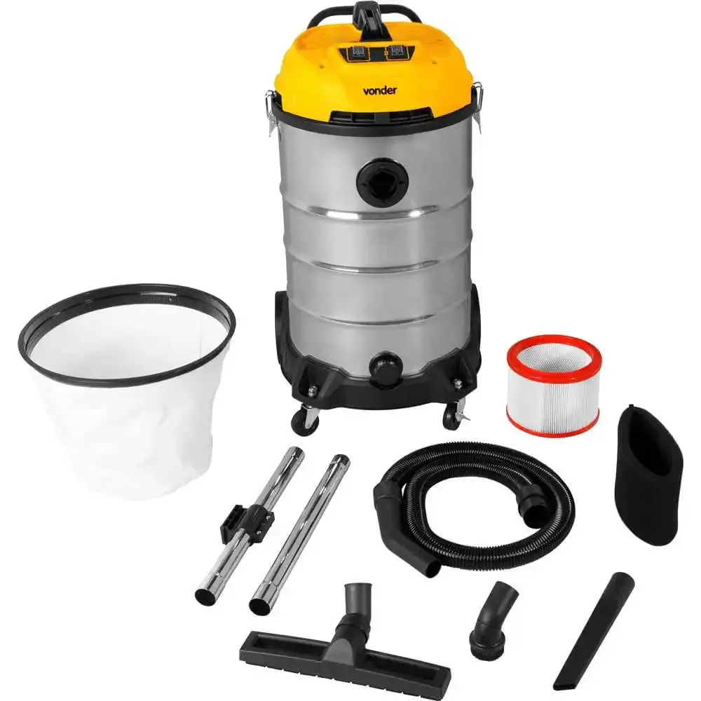 Aspirador de pó e líquidos 80 litros 2.400W APV2480 Vonder 220 V — fotografia 4