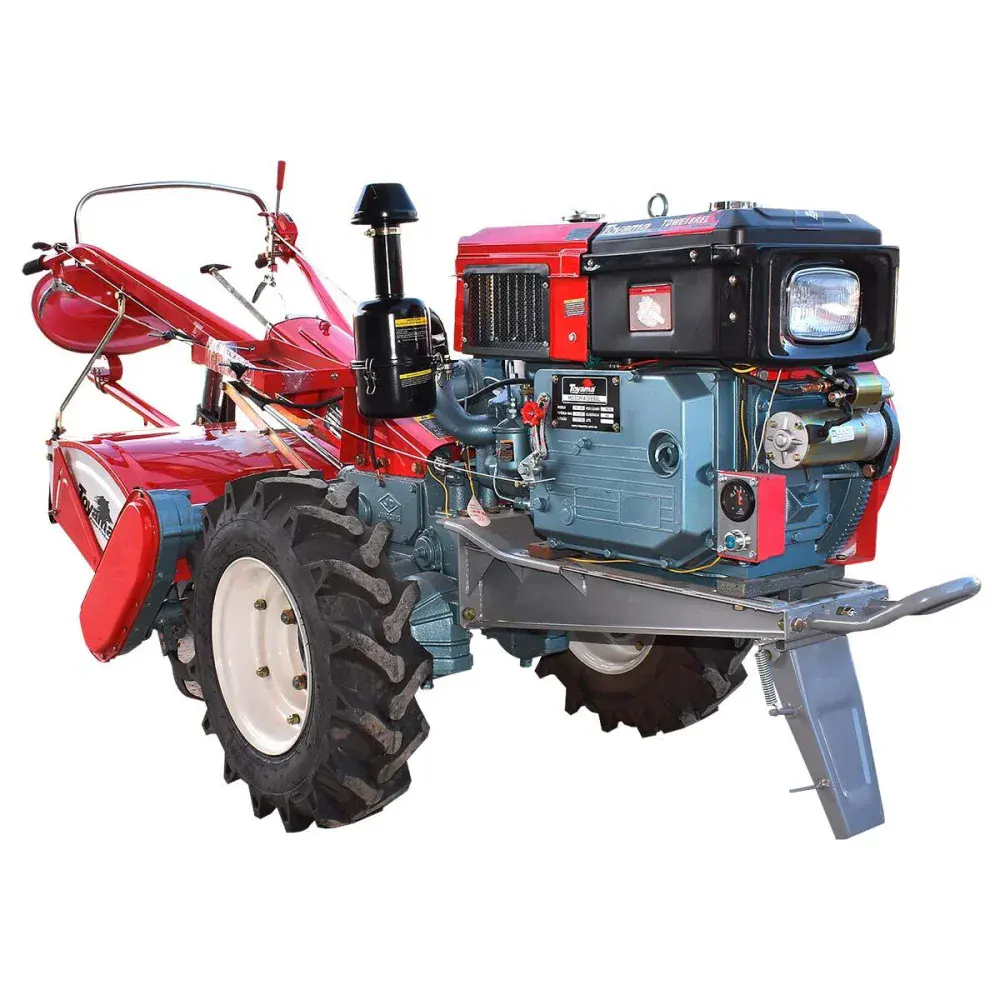 Microtrator à diesel 16,5HP 1 cilíndro TDWT80E Toyama