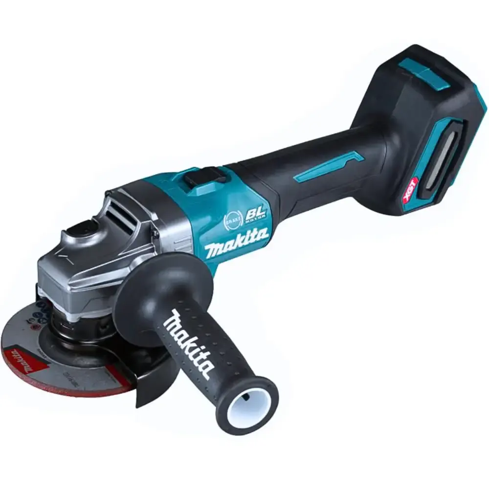 Esmerilhadeira angular 40V 4.1/2 POL sem bateria e carregador GA004GZ Makita — fotografia de referência