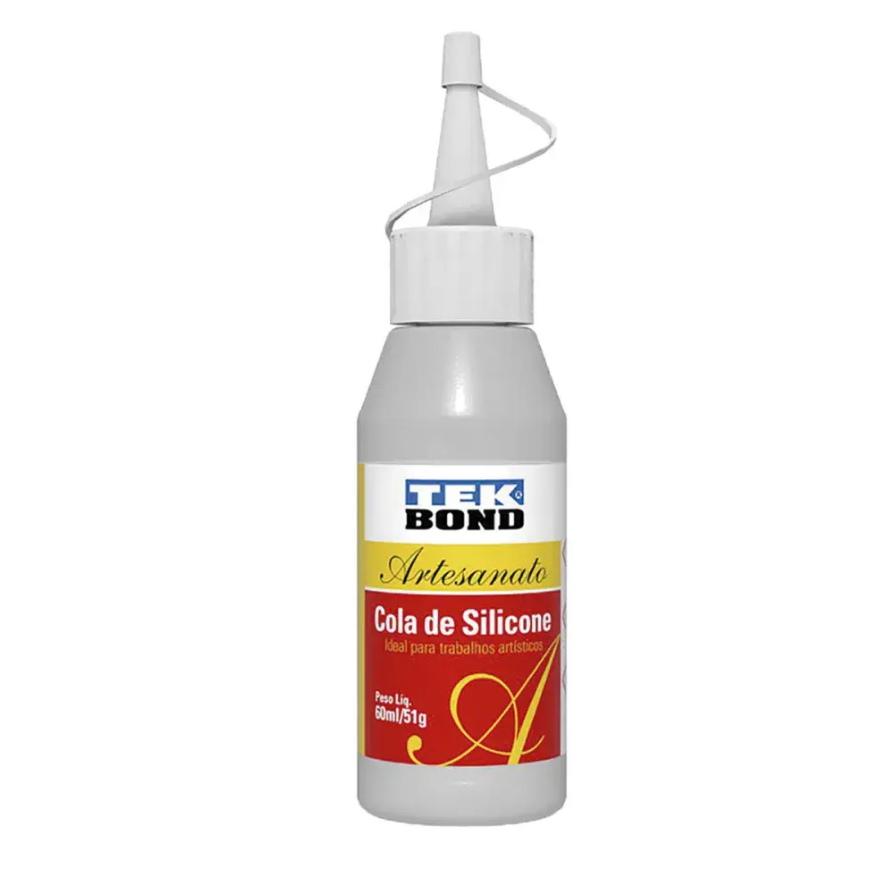 Silicone artesanato Tekbond incolor 51G/60ML — fotografia de referência