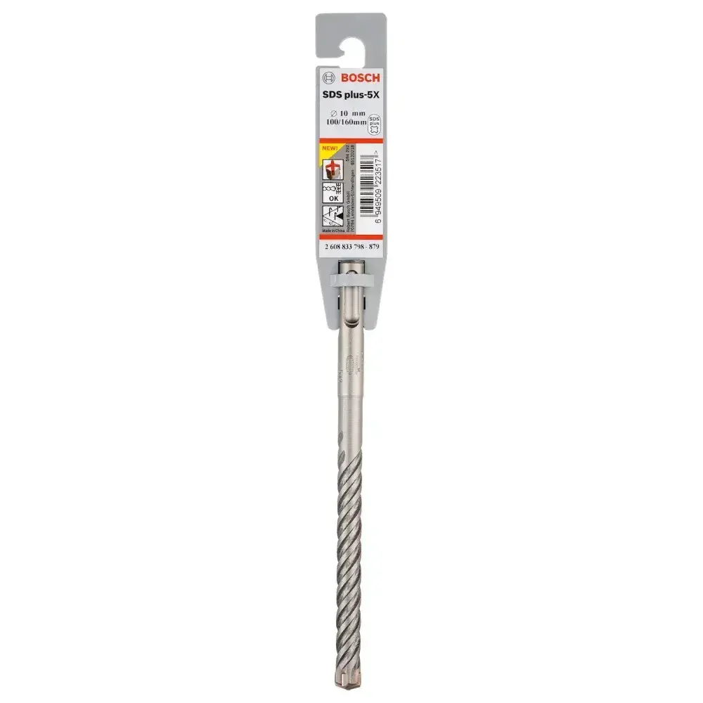 Broca para martelo sds plus 5X 10MM Bosch — fotografia 3